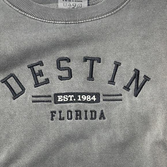 Tribe Destin Florida Sweatshirt - SIZE: S - Picture 2 of 4